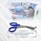 A2Z Scilab Trauma Shears 12/Pack Non-Stick 7.25 First Aid EMT Stainless Steel Scissors Royal Blue Handle A2Z-ZR873 - alternate 5